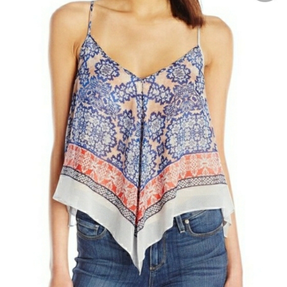 BCBGMAXAZRIA Kassidee Silk Tank - Picture 13 of 13